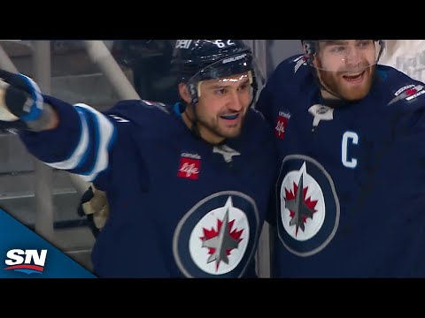 Jets Nino Niederreiter Sends Backhand Past Jake Oettinger To Score On Rush