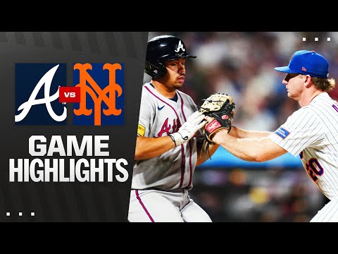 Braves vs. Mets Game Highlights (6/24/25) | MLB Highlights