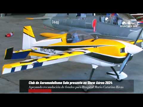 espectacular presentación de Aeromodelismo en el Show Aéreo 2024 Honduras