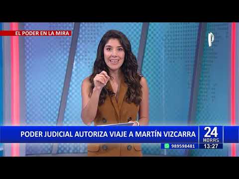 24Horas ANÁLISIS | Poder Judicial autoriza viaje de Martín Vizcarra a Moquegua