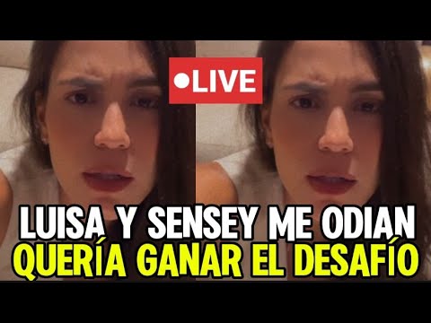 KAROLINE EN VIVO LUISA Y SENSEY ME ODIAN YO QUERIA GANAR EL DESAFIO XX AÑOS 2024