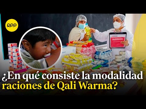 Qali Warma: Retornará modalidad raciones en el servicio alimentario de este año