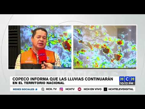 Por fuertes lluvias COPECO extiende la alerta verde en 12 departamentos de Honduras