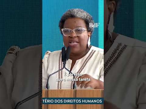 Macaé Evaristo toma posse como ministra dos Direitos Humanos