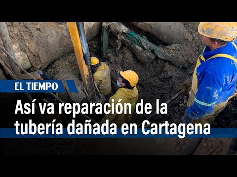 El 40 %  de Cartagena va a cumplir cuatro días sin servicio de agua potable | El Tiempo