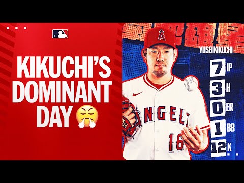 Yusei Kikuchis STELLAR outing (Season-high 12 strikeouts)