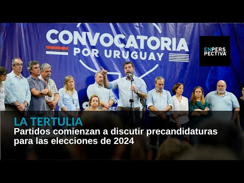 Partidos comienzan a discutir precandidaturas para las elecciones de 2024