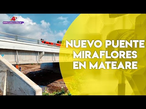 MTI inaugura Puente Miraflores en el municipio de Mateare