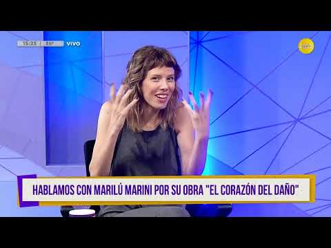 Mano a mano con la gran Marilú Marini por su obra El corazón del daño ?¿QPUDM?? 06-02-24