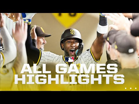 Highlights from ALL games on 8/20! (Padres keep winning, Dodgers pull off another win!)