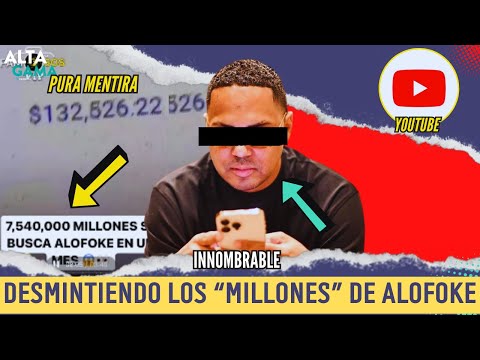 Los FALSOS 7 MILLONES de PESOS por Youtube del Innombrable; Desmontando su película