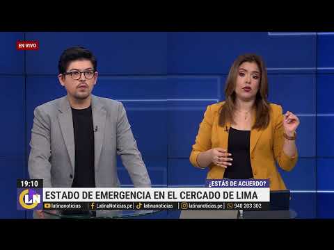 Dina Boluarte anuncia que extenderá el estado de emergencia en el Cercado de Lima