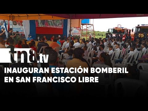Familias de San Francisco Libre más seguras con nueva estación de bomberos - Nicaragua