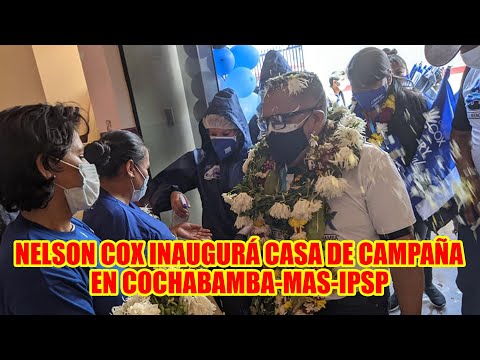 NELSON COX INAUGURÁ CASA DE CAMPAÑA QUE FUNCIONARÁ  PARA LA ATENCIÓN DE SALUD DE LA POBLACIÓN..