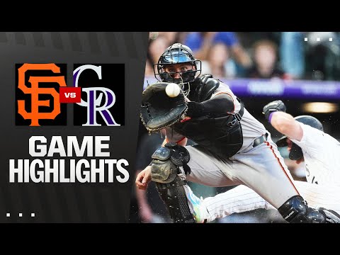 Giants vs. Rockies Game Highlights (6/11/25) | MLB Highlights