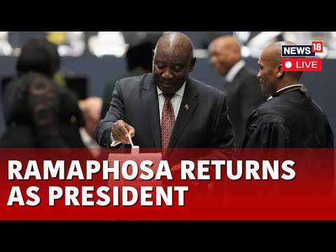 South Africa News LIVE | Ramaphosa Re-Elected South African President After Coalition Deal |N18L
