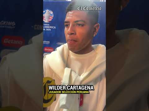 WILDER CARTAGENA tras PERÚ 0-0 CHILE: Es justo pero queríamos ganar | El Comercio
