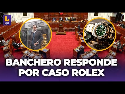 CASO ROLEX: HÉCTOR BANCHERO LLEGA AL CONGRESO POR CASO RELACIONADO A DINA BOLUARTE - LATINA EN VIVO