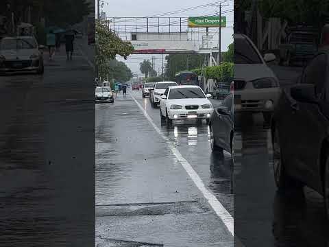 Fuertes Lluvias en Sonsonate ?? #4k #lluvia #lluvias #sonsonate #elsalvador #viral #shorts