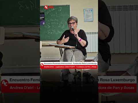 Encuentro Feminista Internacional  - Fundación Rosa Luxemburgo - Andrea D'atri Parte1