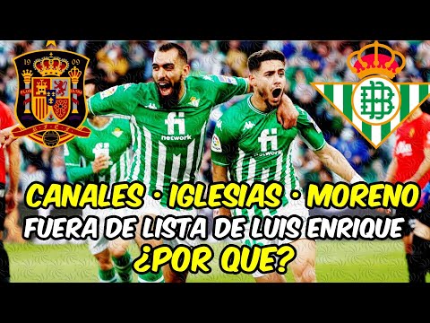 BORJA IGLESIAS, CANALES y ALEX MORENO ¿POR QUÉ LUIS ENRIQUE no los CONVOCÓ?