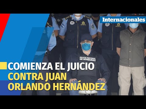 Comienza juicio contra el expresidente de Honduras Juan Orlando Hernández, acusado de narcotráfico