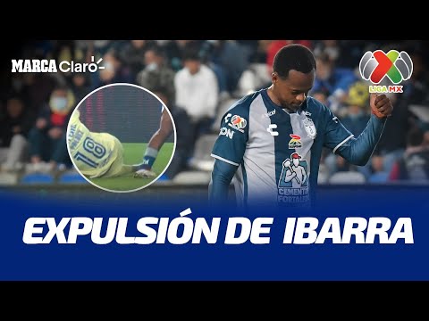 Pachuca vs América | Expulsión para Romario Ibarra por fuerte entrada sobre Bruno Valdez