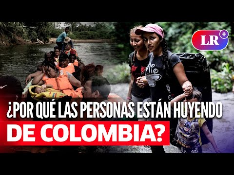 Conflicto armado en COLOMBIA obliga a miles a abandonar sus casas