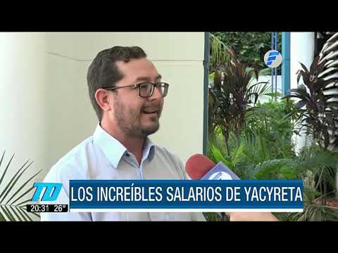 Denuncian increíbles salarios en Yacyreta para allegados de Nicanor