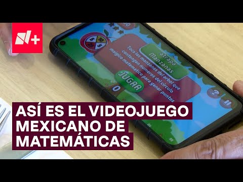 Mexicano desarrolló vdeojuego para aprender matemáticas - N+