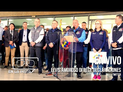 EN VIVO: Elvis Amoroso ofrece declaraciones desde el CNE al inicio del simulacro