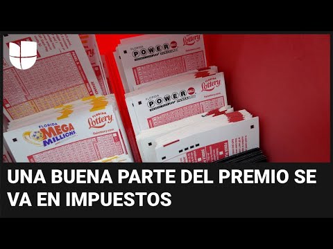 Conoce cuánto dinero recibe realmente una persona que se gana el Powerball o el Mega Millions