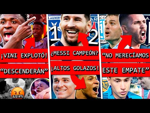 ¡¿Por qué VINICIUS explotó así?!+ MESSI casi CAMPEÓN+ GOLAZOS de MBAPPE y JULIÁN+ BELGRANO TALLERES