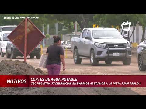 Ampliación de pista San Juan Pablo II deja sin agua barrios aledaños