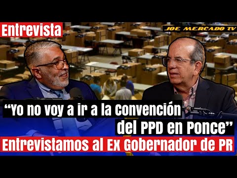 Aníbal Acevedo Vilá “NO va a la convención del PPD este fin de semana”