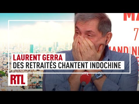 Laurent Gerra : des retraités fans d'Indochine reprennent les plus grands tubes du groupe français