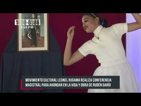 Juventud participa en conferencia «Vida curiosa de Darío» - Nicaragua