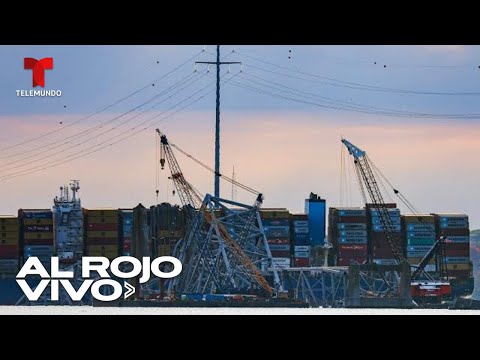 EN VIVO: Continúa la remoción de escombros del puente colapsado en Baltimore | Al Rojo Vivo