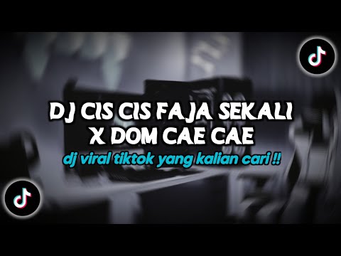 DJ CIS CIS FAJA SEKALI X DOM CAE CAE | VIRAL TIKTOK TERBARU 2025