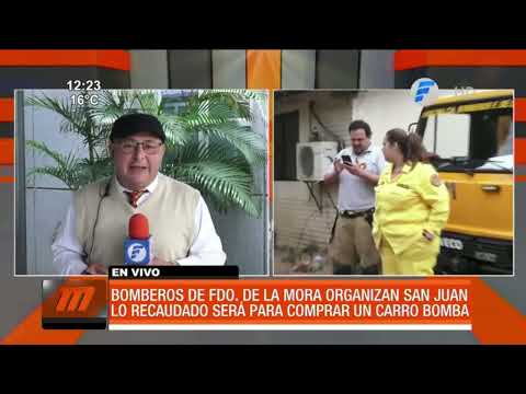 Bomberos organizan San Juan para comprar carro bomba