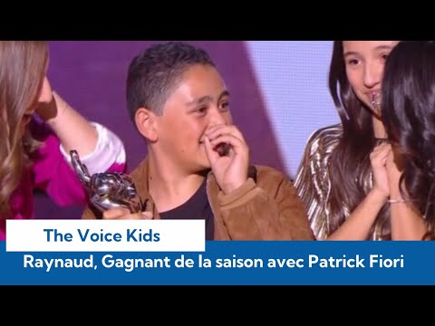Finale The Voice Kids : Raynaud de l'équipe de Patrick Fiori grand gagnant de la saison en larmes