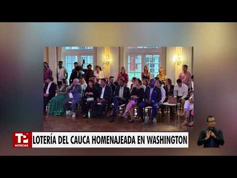 Lotería del Cauca fue homenajeada en Washington