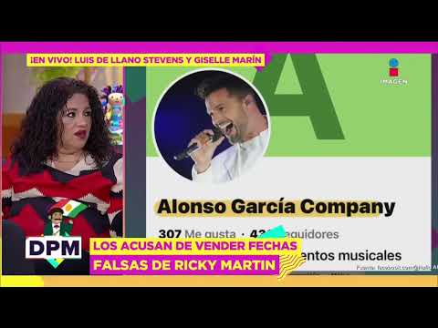 EXCLUSIVA ¡Luis de Llano Stevens SE DEFIENDE por supuesto FRAUDE por concierto de Ricky Martín!