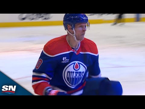 Corey Perry Follows Up Own Rebound To Get Oilers On The Board In Game 4