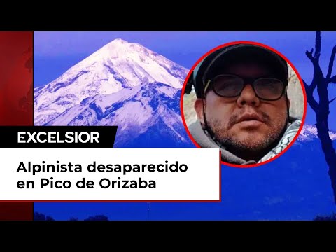 Hallan celular de José Luis Díaz, último alpinista desaparecido en Pico de Orizaba