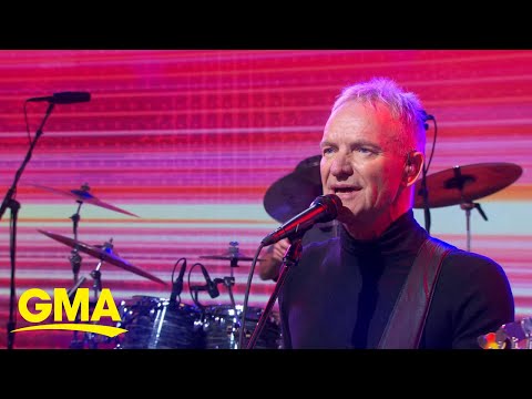 Sting performs live on ‘GMA’