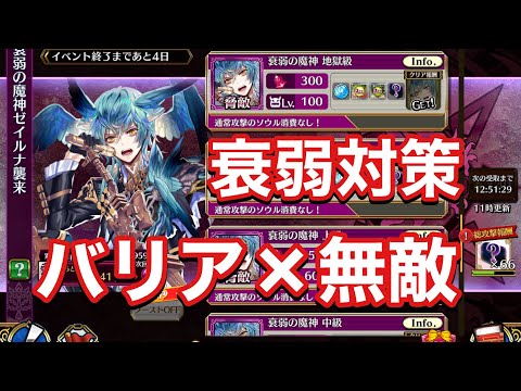 【チェンクロ】脅敵イベント！　衰弱対策をして臨もう！