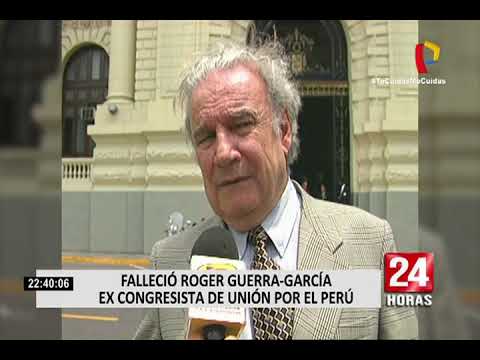 Falleció excongresista Roger Guerra García a los 87 años