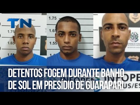 Detentos fogem durante banho de sol em presídio de Guarapari