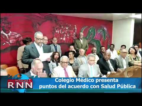 CMD firma acuerdo con Salud Pública